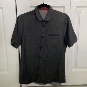 HUGO Gray Casual Button down shirt.